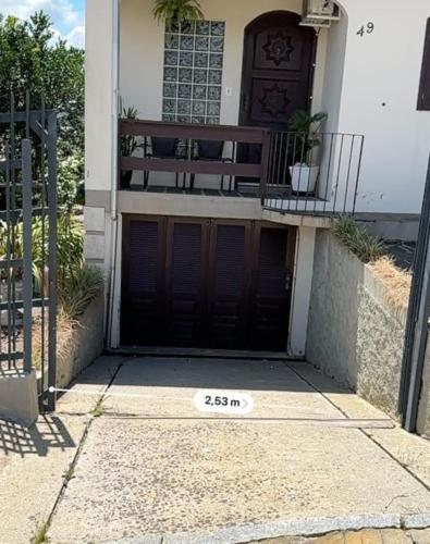 Balkón nebo terasa v ubytování Casa no centro de Siderópolis