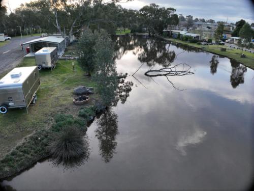 Vista de un río cerca de este motel