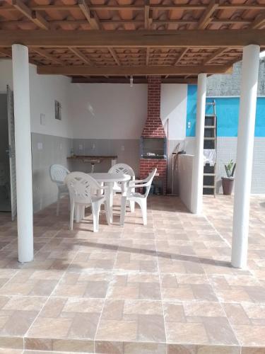 Patio nebo venkovní prostory v ubytování Casa confortável
