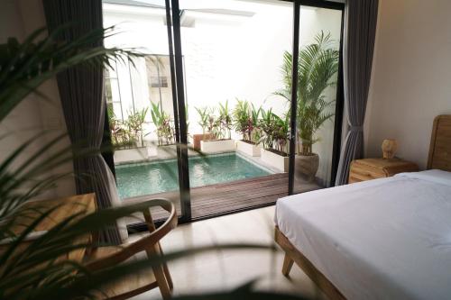 Πισίνα στο ή κοντά στο Bikini Top Villa Umalas