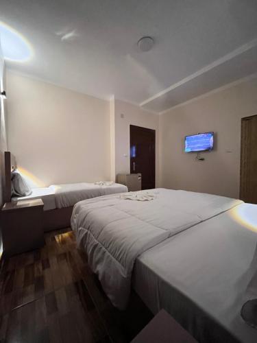 Postel nebo postele na pokoji v ubytování Cairo Casa Hostel