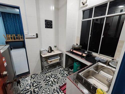 Posezení v ubytování Sepilok Hideaway Guest House