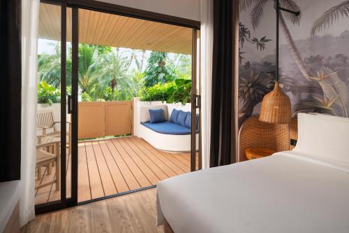 En eller flere senge i et værelse på Amari Bangsaen Formerly The Tide Resort Bangsaen