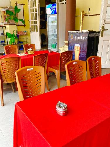 Restaurace v ubytování DK House Homestay