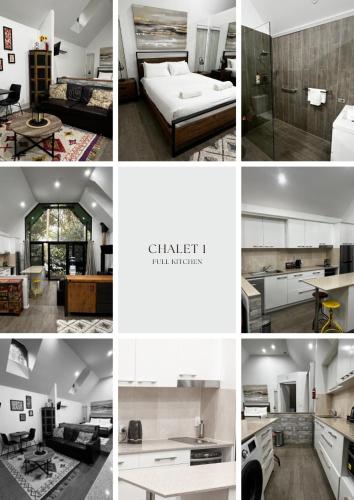 Una cocina o cocineta en Gallery Walk Chalets - Tamborine Mountain