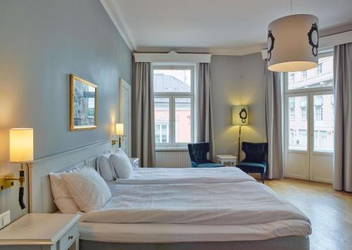 Ein Bett oder Betten in einem Zimmer der Unterkunft Scandic Kramer