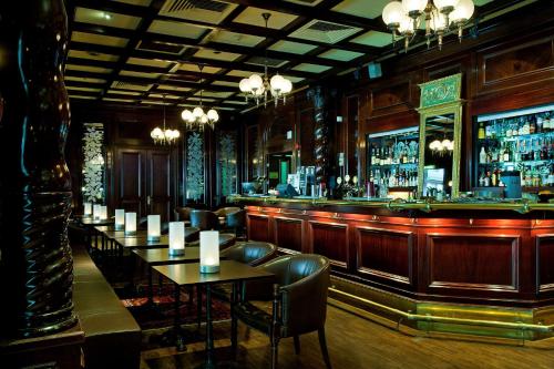 Lounge oder Bar in der Unterkunft Scandic Kramer