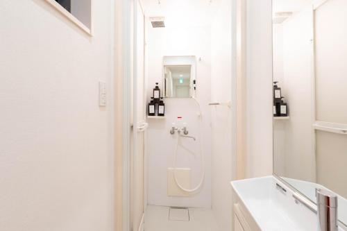 Koupelna v ubytování 夢の宿 翼 132t