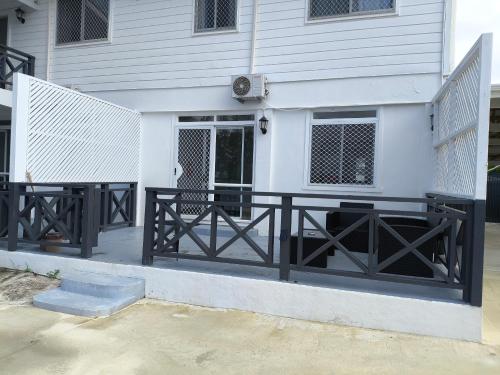 Balkón nebo terasa v ubytování Paradise Inn