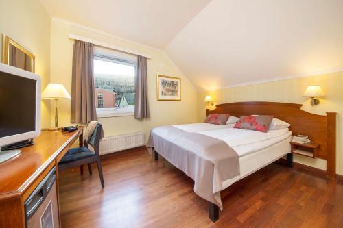 Letto o letti in una camera di Scandic Hammerfest