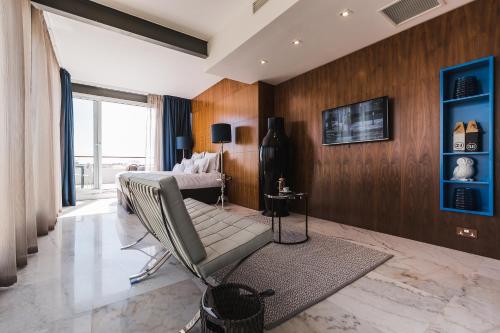 Televisyen dan/atau pusat hiburan di SU29 Boutique Hotel