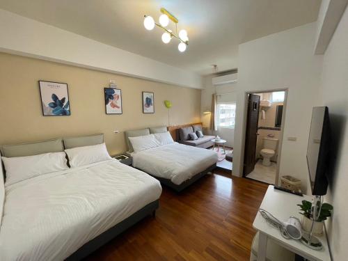 Katil atau katil-katil dalam bilik di 910 Hostel