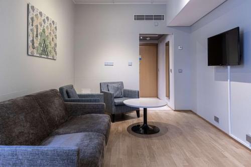 TV a/nebo společenská místnost v ubytování Scandic Kaisaniemi