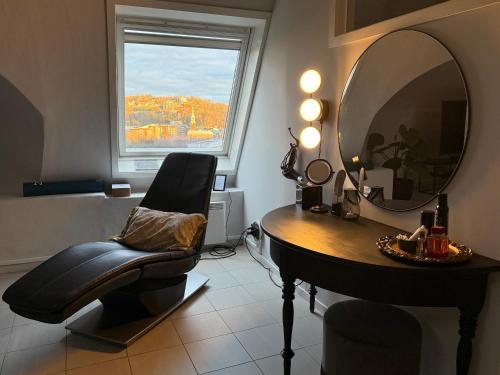 Posezení v ubytování Hotell Onyxen, boutique- & lifestyle, Adults Only