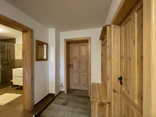 Koupelna v ubytování Apartmány HÁJOVNA Lipno