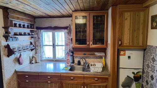 Dapur atau dapur kecil di Villa- Roubenka