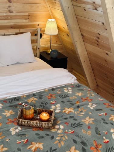 Llit o llits en una habitació de White Forest Durmitor