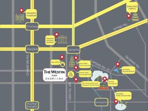 Fotografie z fotogalerie ubytování The Westin Xi'an v destinaci Si-an