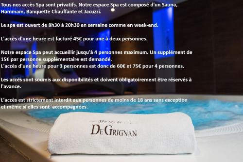 Fotografie z fotogalerie ubytování Brit Hotel de Grignan Vichy ve Vichy