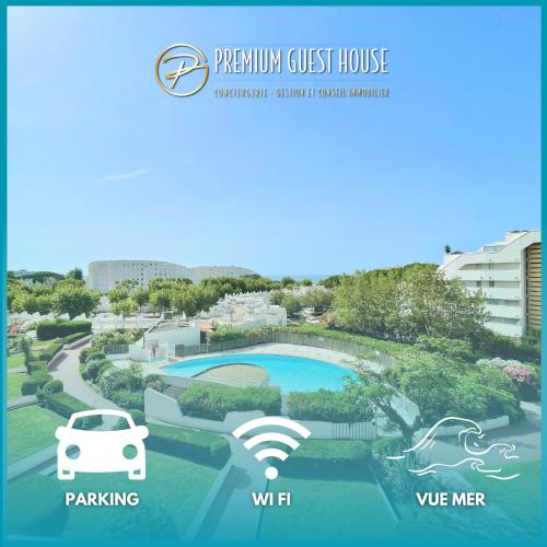PGH N4 - Vue Mer, Piscine & Parking Privé