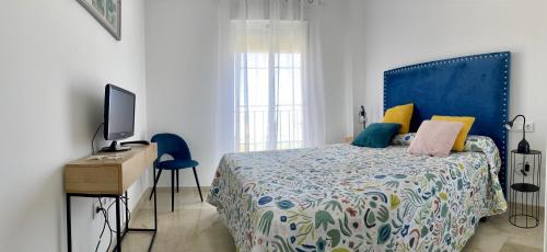 Precioso apartamento con vistas a mar y montaña en Manilva