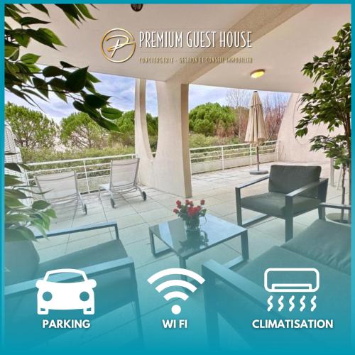 PGH N6 - 100m de la Plage, Terrasse, Parking