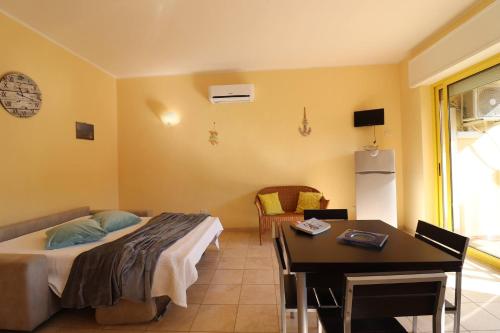 Postel nebo postele na pokoji v ubytování Casa Medea in Otranto