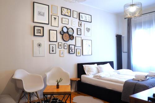 Posteľ alebo postele v izbe v ubytovaní Apartament Dwa Lwy Gdańsk Stare Miasto