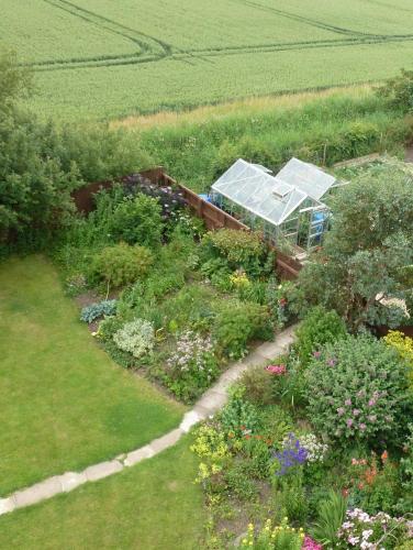 Jardín al aire libre en Manor Farm Stay