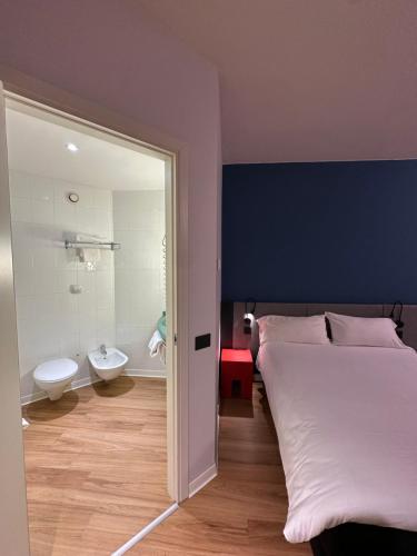 Koupelna v ubytování Ibis Roma Fiera
