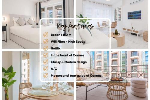 Fotografie z fotogalerie ubytování Le Maubourg - Hypercentre - 150m Croisette - AC v Cannes