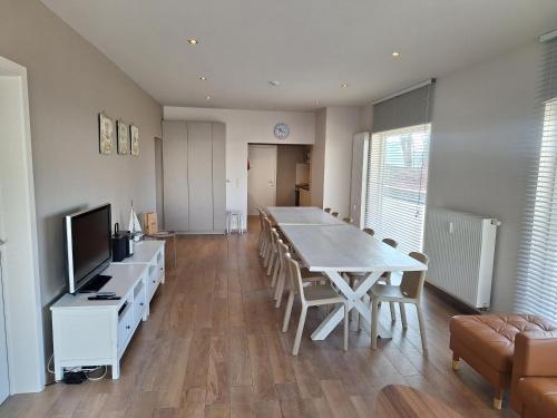 Televizors / izklaižu centrs naktsmītnē Equus