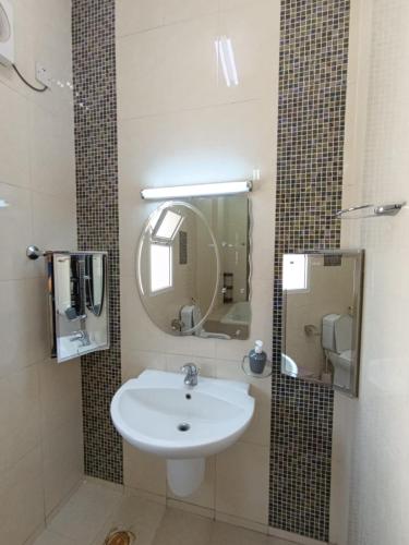 Vannituba majutusasutuses Leyla Hostel
