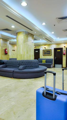 Ruang duduk di فندق لدان الفضي-Lidan Alfidy Hotel