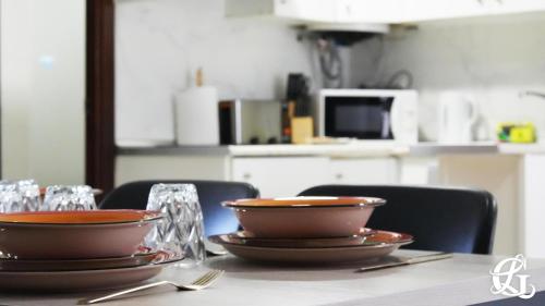 Кухня или мини-кухня в L&G Apartamentos Benidorm
