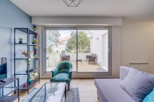 Apt Perlières- proche de la Plage et centre ville