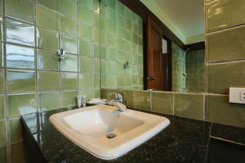 Bilik mandi di Blue Beach Apartment