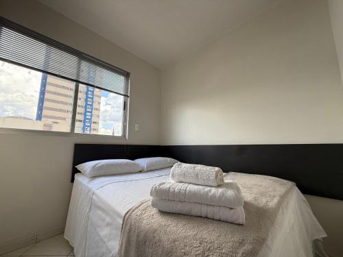 Katil atau katil-katil dalam bilik di LOFTs no Centro de Carazinho