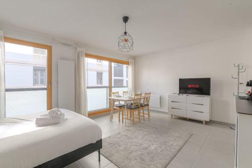 Cosy avec parking proche Brotteaux