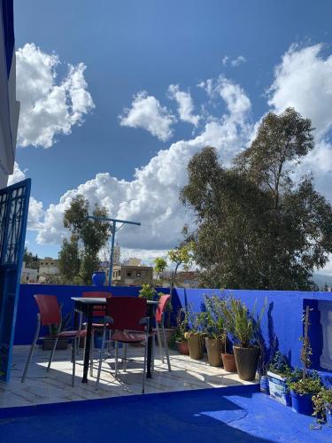 Un balcón o terraza de dar naim