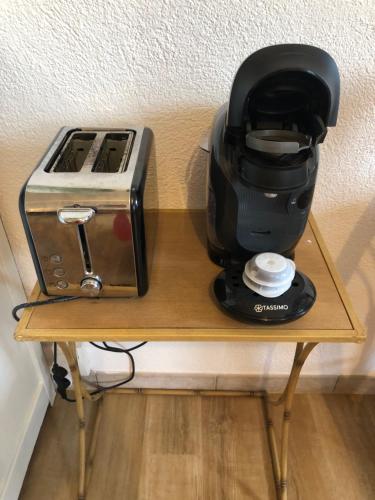 Kemudahan buat kopi dan teh di Gîte de la Gayonne
