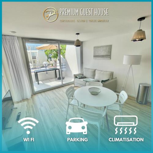 PGH N14 - 200m de la Plage avec Parking Privé