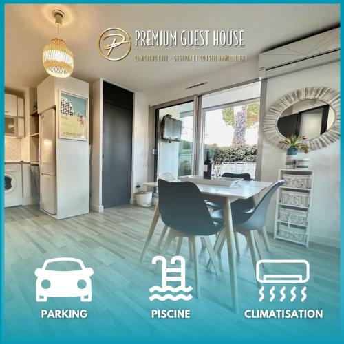 PGH N11- Terrasse Arborée, Piscine, Parking Privé