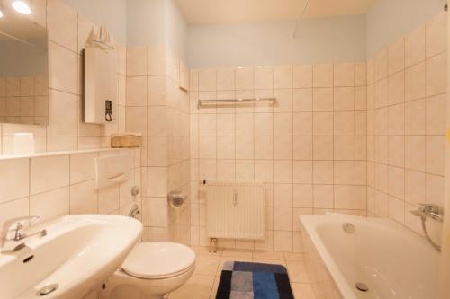 Vannituba majutusasutuses Appartementhaus Victoria - WE C 09 - Seepanorama