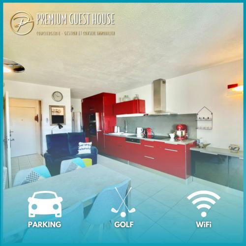 PGH N16 - à Deux Pas du Golf avec Parking Privé