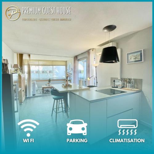 PGH N18 - À 300m de la Plage avec Parking Privé