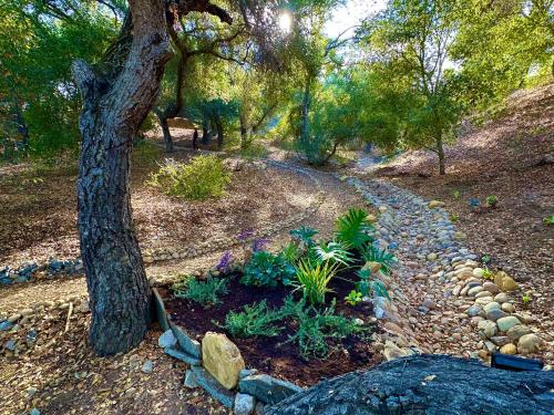 Un jardín fuera de 3046 Skycrest Drive