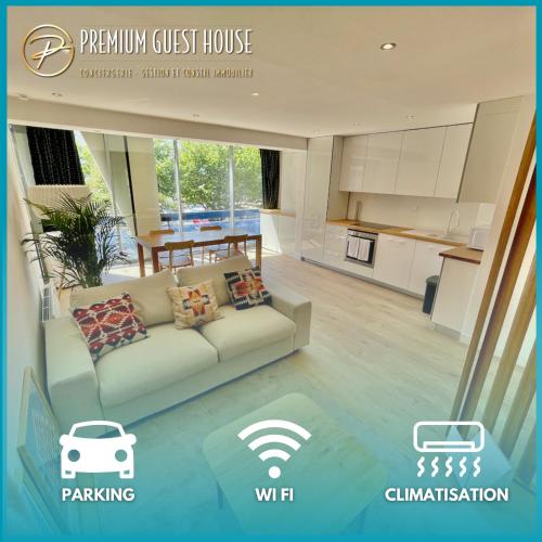 PGH N19-Centre-Ville, Plage à 200m, Parking Privé