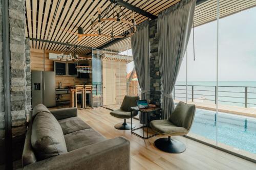 Fotografie z fotogalerie ubytování Sea&Sky luxury villa-absolute beachfront v destinaci Mae Nam