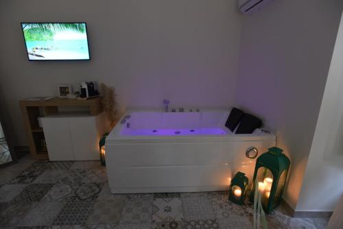 TV a/nebo společenská místnost v ubytování Cittadella28 Like at Home